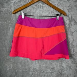 Title‎ Nine Skort Size Medium Colorblock Tennis Pickleball